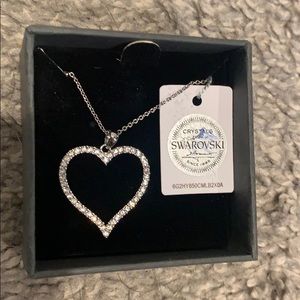 Crystal heart necklace